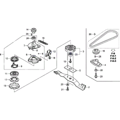Blade and Clutch Assembly