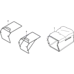 Grass Bag & Frame for Honda HRX476