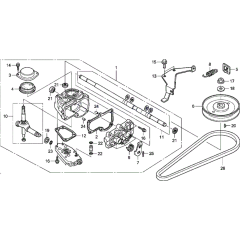 Drive Box Assembly for Honda HRX476