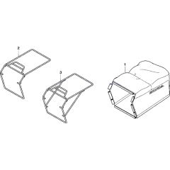 Grass Bag & Frame for Honda HRX476