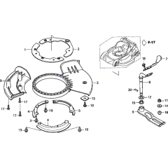Shutter Assembly for Honda HRX537
