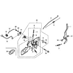 Control for Honda HRX537C1