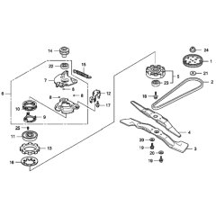 Rotary Blade for Honda HRX537C1