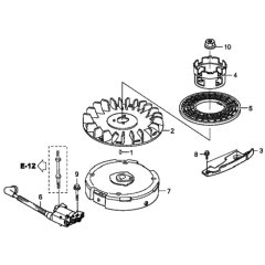 Flywheel for Honda HRX537C1