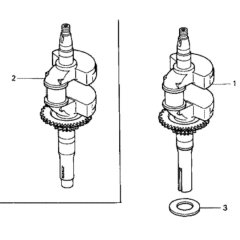 Crankshaft for Honda HRX537C1