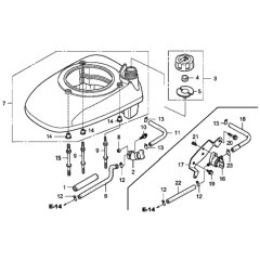 Fan Cover for Honda HRX537C1