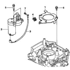 Starter Motor for Honda HRX537C2