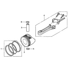 Piston for Honda HRX537C2