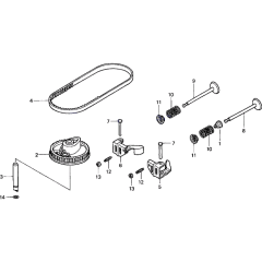 Cam, Belt & Valve Assembly