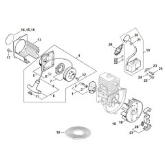 Stihl HS 85 Starter & Ignition