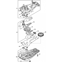 Stihl HSA94R Gear Head Parts