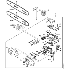 Gear Head HT 103 Assembly