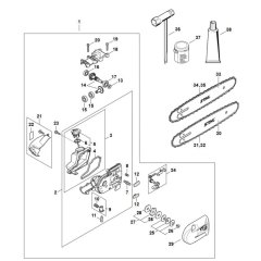 Gear Head Assembly for Stihl HT 134