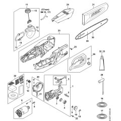 Powerhead Assembly for Stihl HTA 50