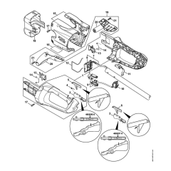 Handle Housing for Stihl HTA 85
