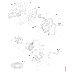 Motor Housing for Stihl HTA 86
