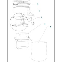 Separator Assembly for HTCD60
