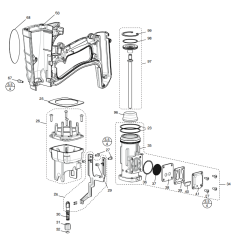Paslode IM45GN Handle & Chamber