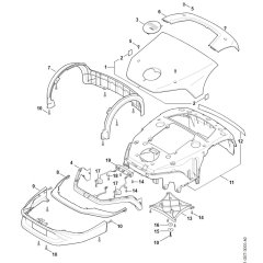 Stihl iMOW 7.0 Machine Cover