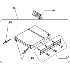 Table Assembly for JCW Table Saw