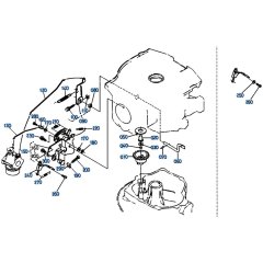 Governor Assembly for Kubota W5019-PC Mower