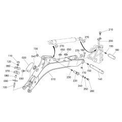 Boom Assembly for Kubota K008-3