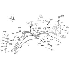 Boom Assembly for Kubota K008-5
