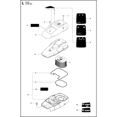 Air Filter Assembly for K1260