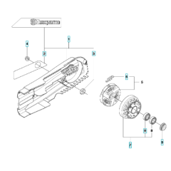 Belt Guard for Husqvarna K1270 I