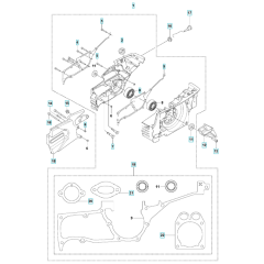 Crankcase Assembly for K1270 II