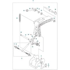 Rail Fixture for Husqvarna K1