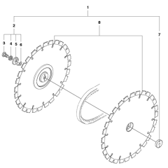 Cutting Blade Assembly for K3000