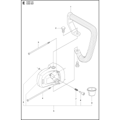 Gear Housing for Husqvarna K3000