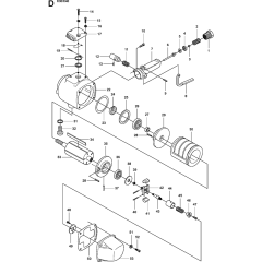 Air Motor Assembly for K40