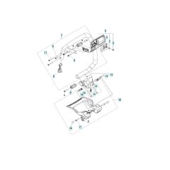 Handle Assembly for Husqvarna K6500