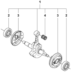 Crankshaft Assembly for K970