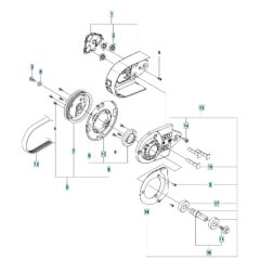 Belt Guard & Pulley Assembly