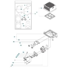 Air Filter for Husqvarna K770