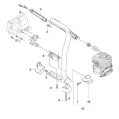 Support Assembly for Husqvarna K770