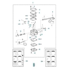 Carburettor Assembly for K950