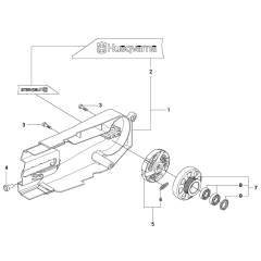 Clutch Assembly for Husqvarna K970