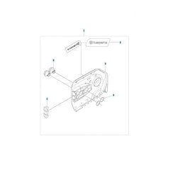 Clutch Cover for Husqvarna K970