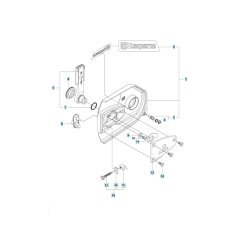 Clutch Cover for Husqvarna K970