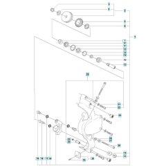 Level Assembly for Husqvarna K970