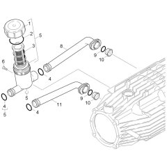 Water Filter Assembly for Karcher HD 10-23-4 S Pressure Washer
