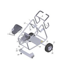 Frame Assembly for Karcher HD 16-15-4 Cage Plus Pressure Washer