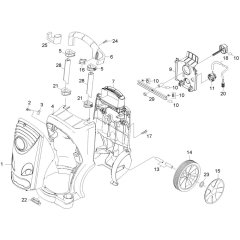 Housing Assembly for Karcher HD 6-15 C Pressure Washer