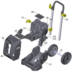 Housing Assembly for Karcher HD 9-20-4 S Pressure Washer
