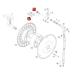 Hose Reel Assembly for Karcher HD 13-18-4 SX Pressure Washer