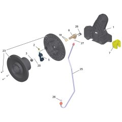 Hose Reel Assembly for Karcher HD 5-15 CX Plus Pressure Washer